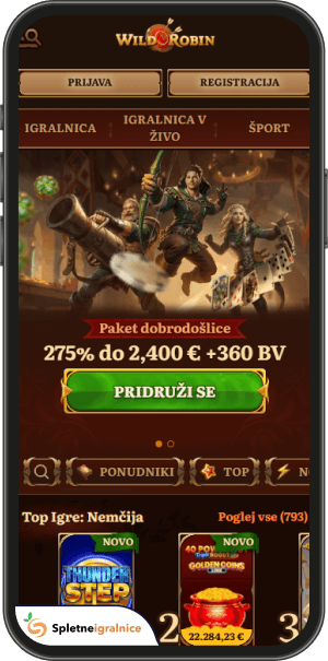 spletni igralni avtomati wildrobin