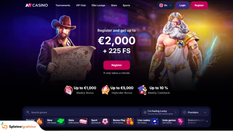 avla igralnice nv casino