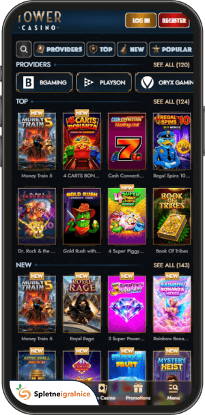 lobby igre towercasino