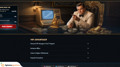 program towercasino vip