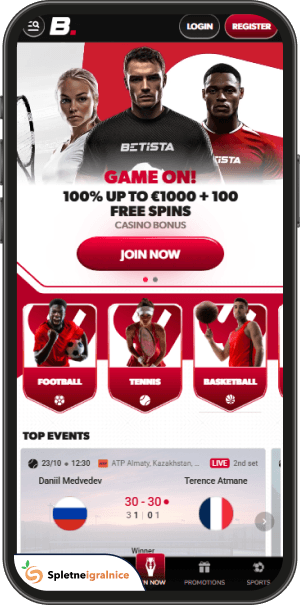 spletni igralni avtomati betista casino